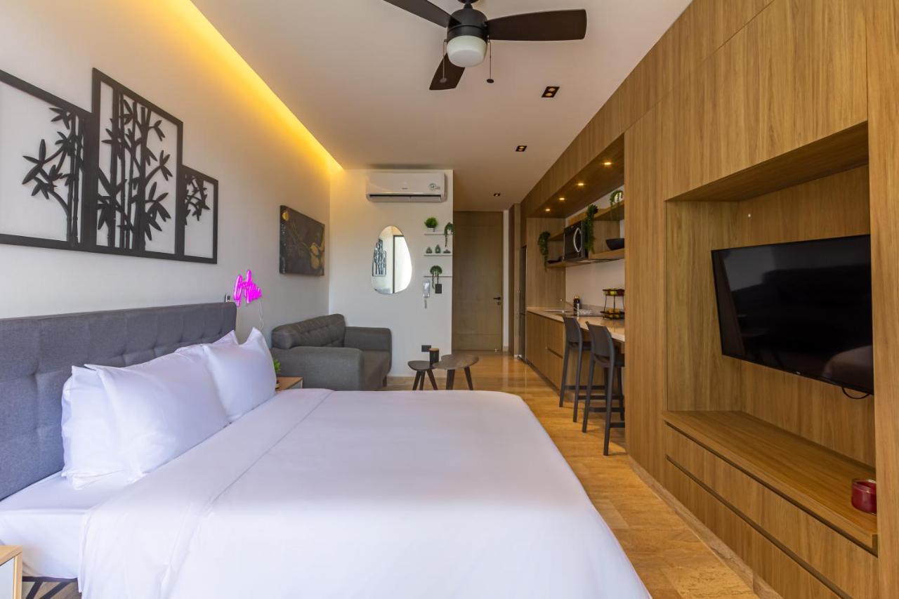 Studio Luxueux Agama Playa Del Carmen Exteriör bild